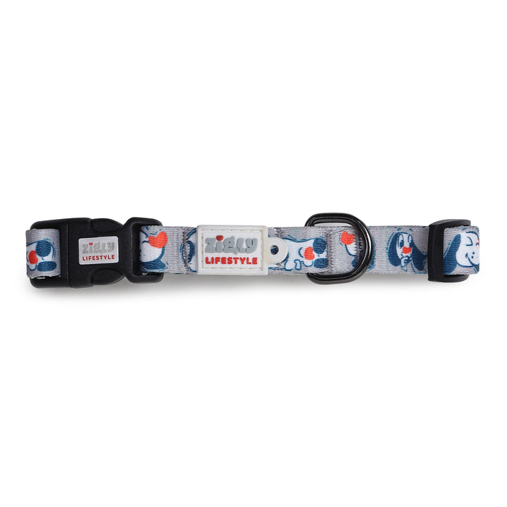 ZL Doodle Dog Collar-Grey