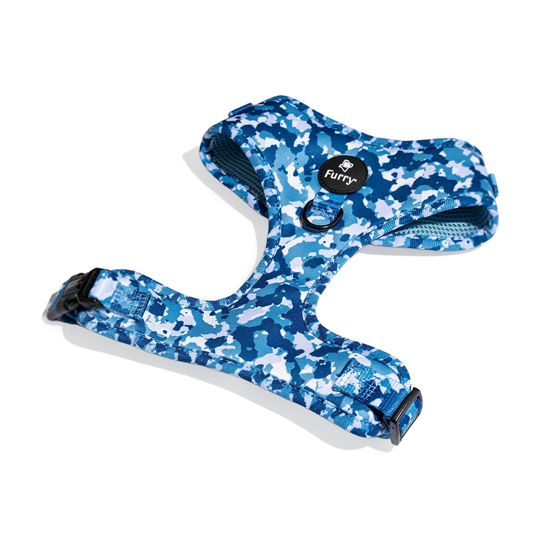 Furry&Co No Pull Harness for Dogs - Cool Camo