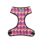 Mutt Of Course Chest Harness for Dogs - Geometrical Dark