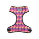 Mutt Of Course Chest Harness for Dogs - Geometrical Dark