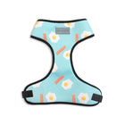 Mutt Of Course Chest Harness for Dogs - Eggs N Bacon