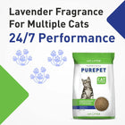 Purepet Clumping Cat Litter - Lavender - Zigly