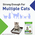 Purepet Clumping Cat Litter - Lavender - Zigly