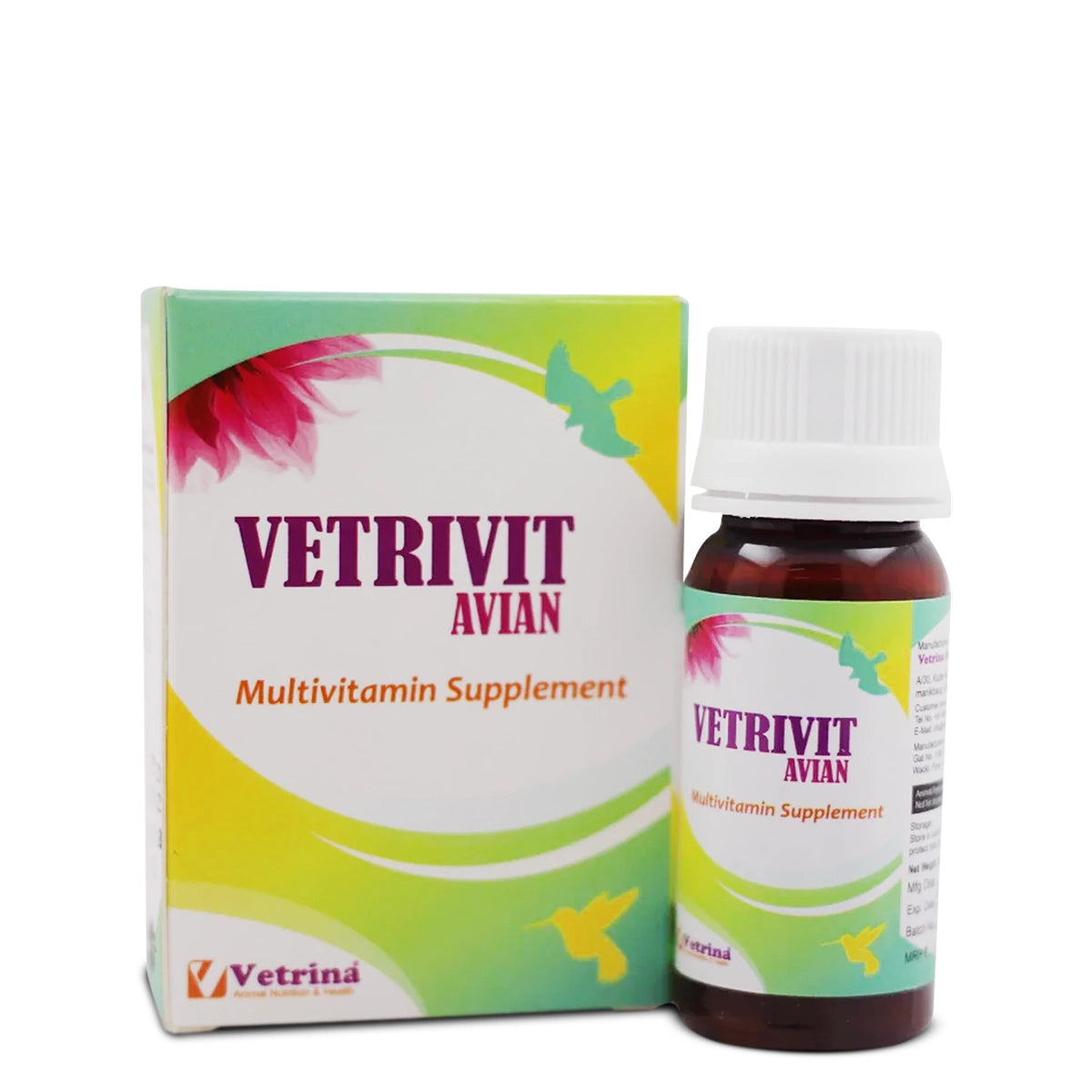 Vetrina Vetrivit Avian Multivitamin Supplements for Birds - 30ml