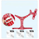 Truelove Floral No-Pull Padded Cordura Dog Harness (Poppy Red)