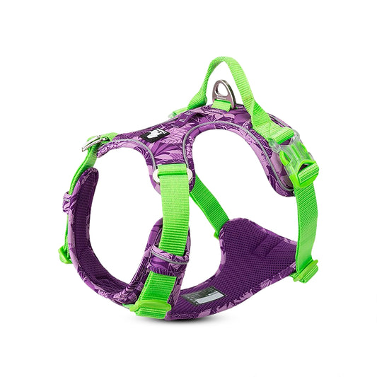 True Love Special Edition No-Pull Harnesses for Dogs - Camouflage Purple