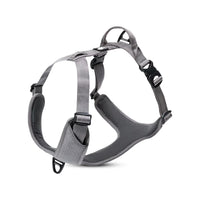 True Love Harnesses for Dogs - Reflective No-Pull Harness - Gray