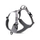 True Love Harnesses for Dogs - Reflective No-Pull Harness - Gray