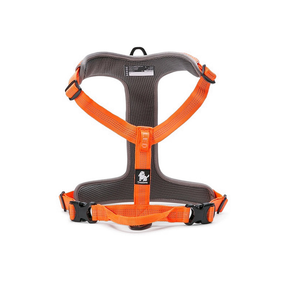 Truelove Harnesses for Dogs - Reflective No-Pull Harness - Orange
