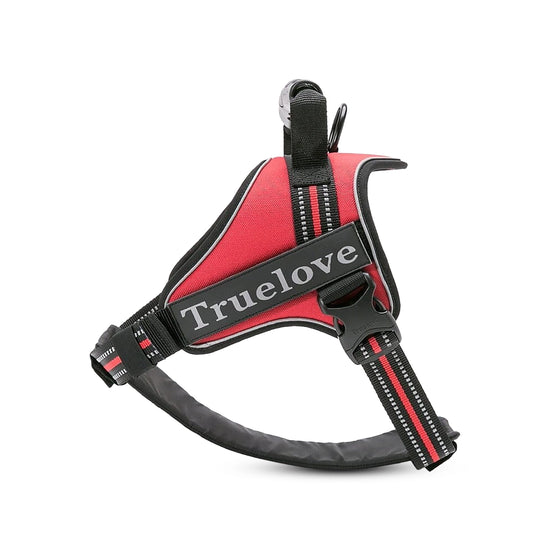 True Love Classic Strap Harness for Dogs - Red