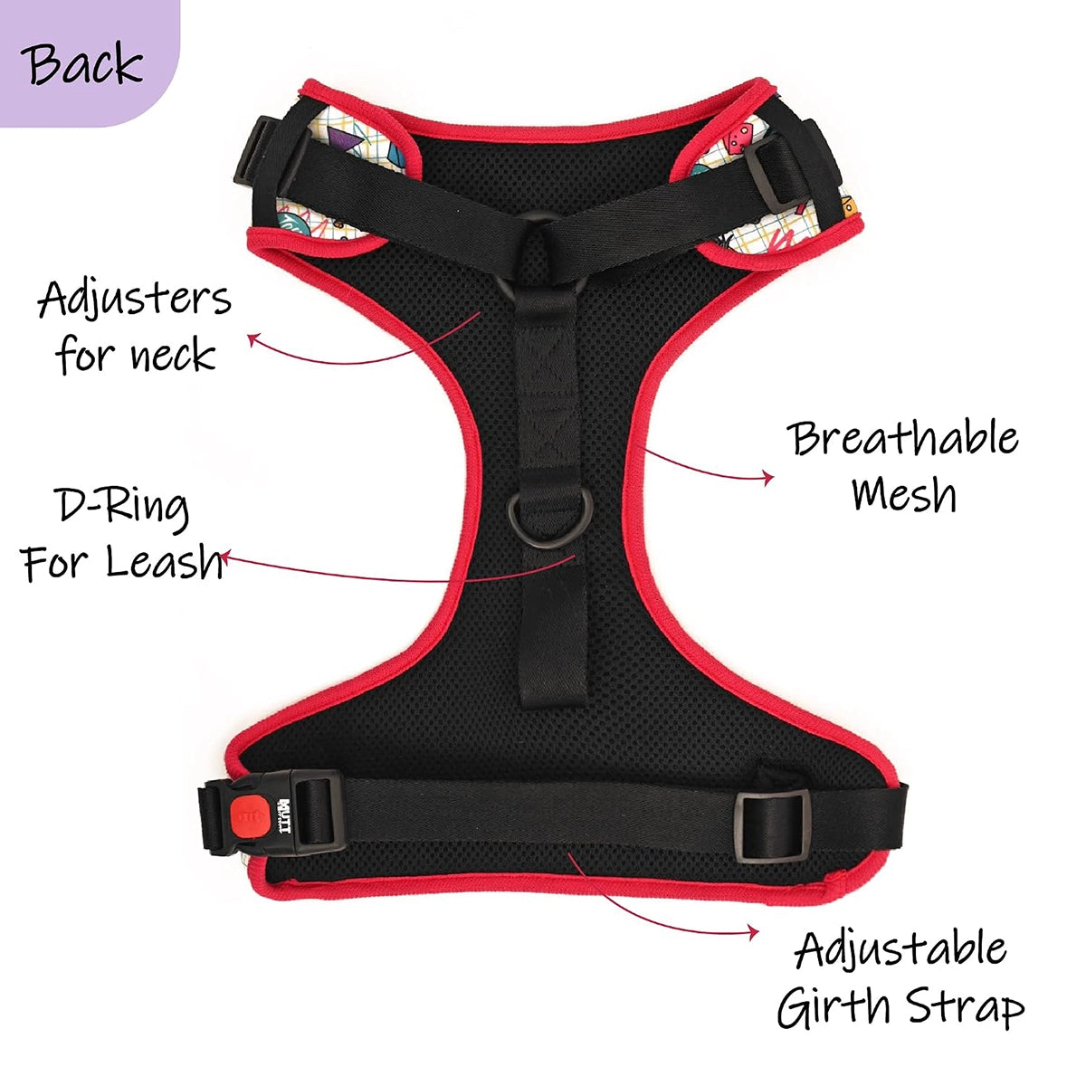 Tom and Jerry Retro Fun Harness for Dogs and Cats