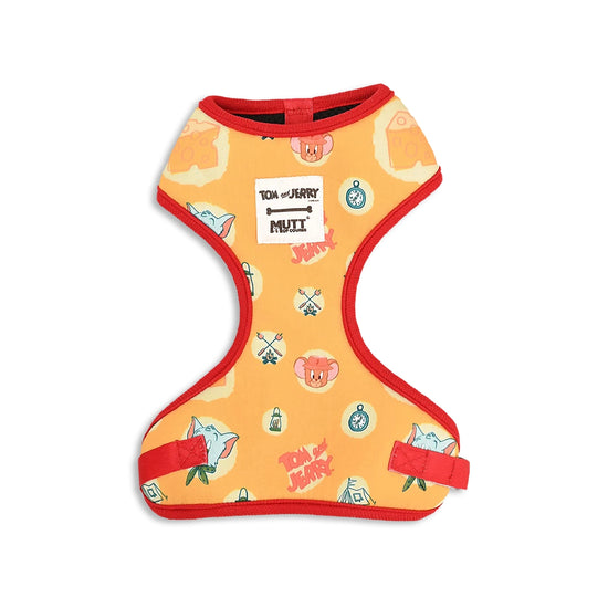 Tom and Jerry Cheese Harness for Dogs and Cats