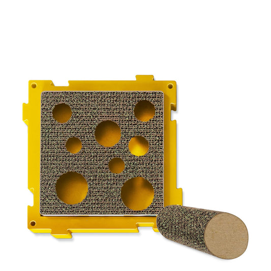 Petstages Treat Pockets Scratcher with Post Cat Toy