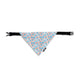 Petsy Bandana for Dogs - Orange Geometric