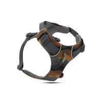 Zigly camo dog harness with adjustable straps and durable buckle closure