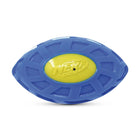 Nerf Dog Exo Micro Squeaky Football Dog Toy - Blue/ Green