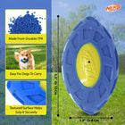 Nerf Dog Exo Micro Squeaky Football Dog Toy - Blue/ Green