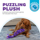 Outward Hound Twistiez Unicorn Purple Large