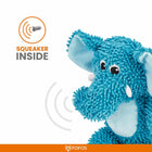 FOFOS Tough Plush Dog Toy - Elephant