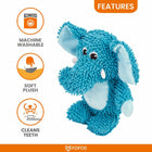 FOFOS Tough Plush Dog Toy - Elephant