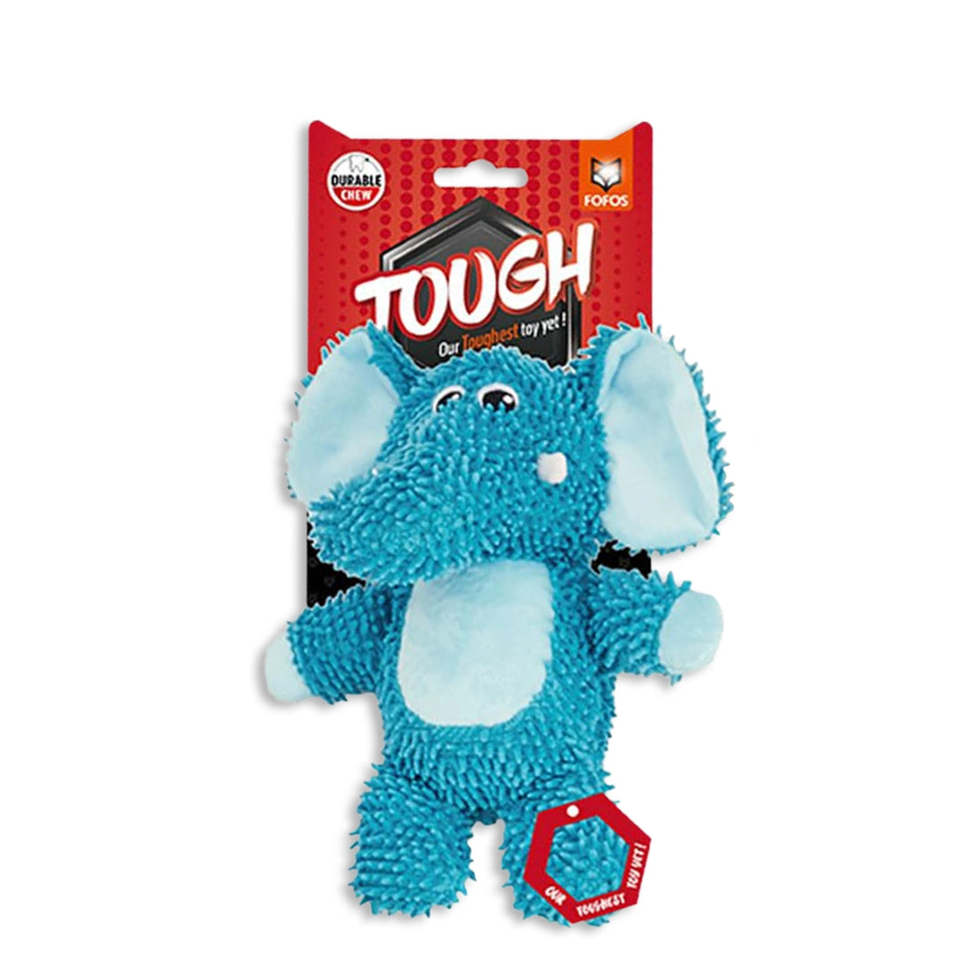 FOFOS Tough Plush Dog Toy - Elephant
