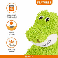 FOFOS Tough Plush - Dog Toy - Alligator