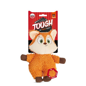 FOFOS Tough Plush Dog Toy - Fox