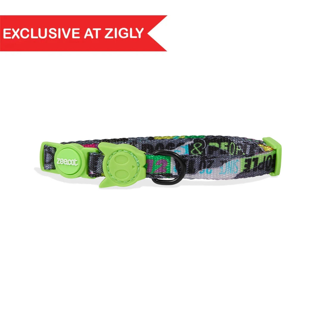 Zee Cat Manifesto Cat Collar