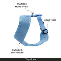 Truelove Cat & Small Dog Harness-Blue-X-Small