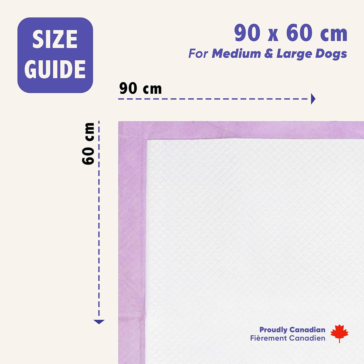 Purple Tails Pet Training Pads - 10 Pads
