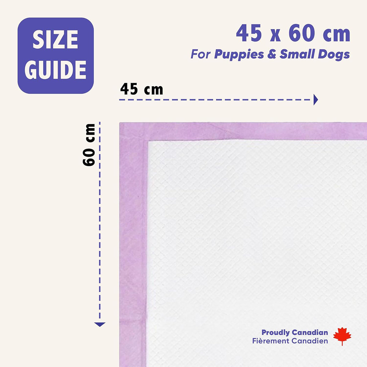 Purple Tails Pet Training Pads - 10 Pads