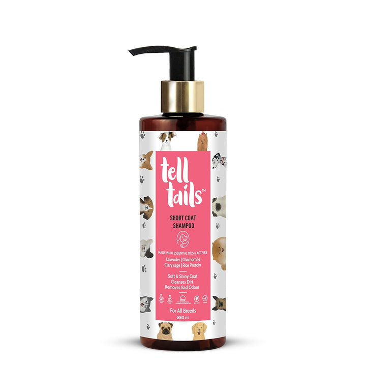 Tell Tails Short Coat Dog Shampoo - 250ml