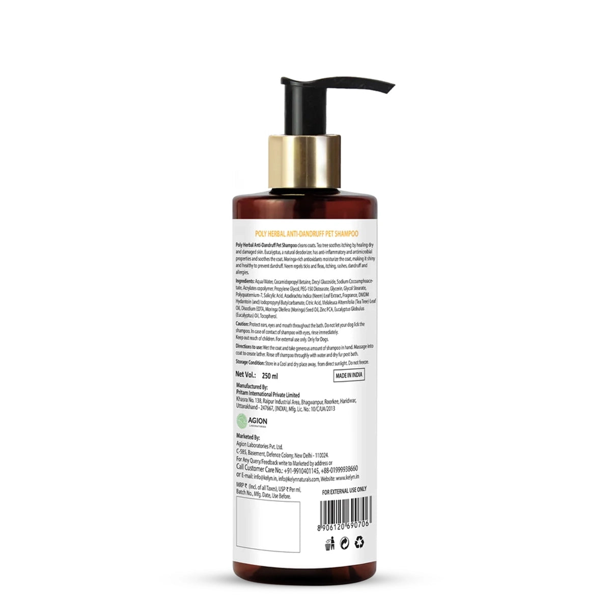 Tell Tails Anti-Dandruff Pet Shampoo - 250ml