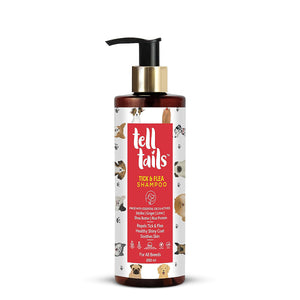 Tell Tails Tick & Flea Dog Shampoo - 250ml