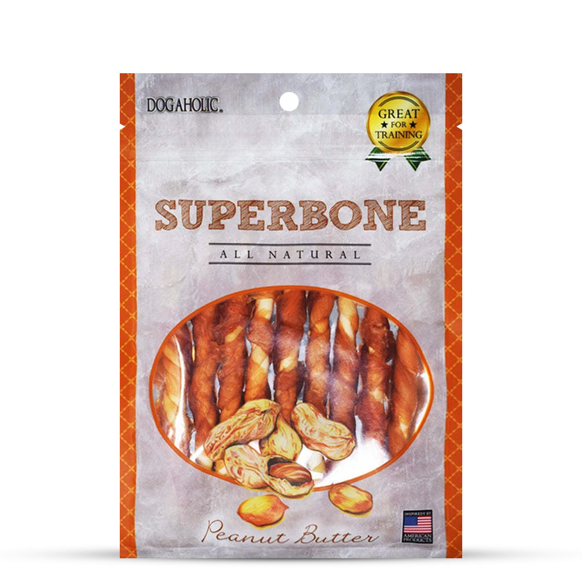 dogaholic-superbone-chicken-stick-dog-treat-with-peanut-butter-flavour-27-in-1-420g