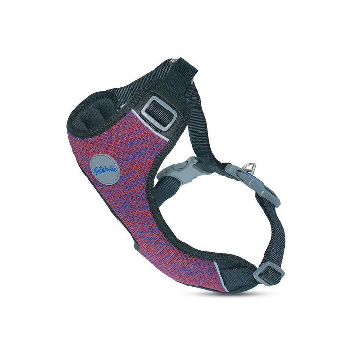 Petaholic Sports Series Dog Harness -  Maroon