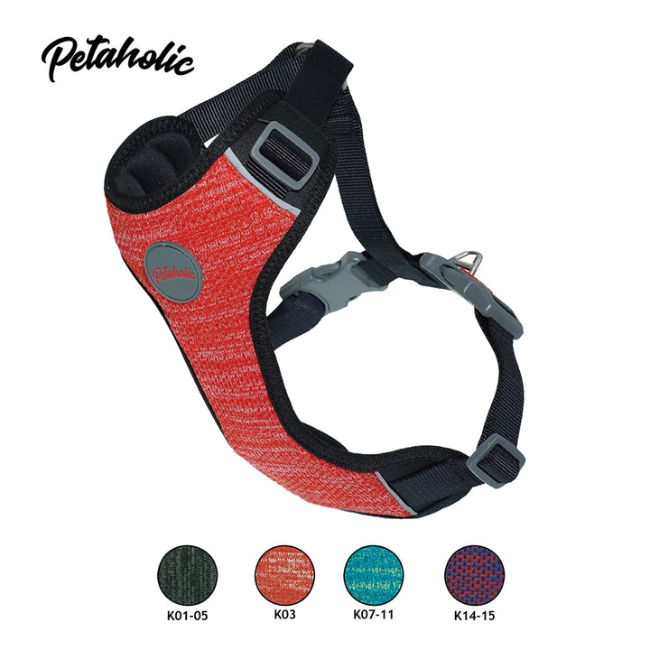 Petaholic Sports Series Dog Harness - Orange