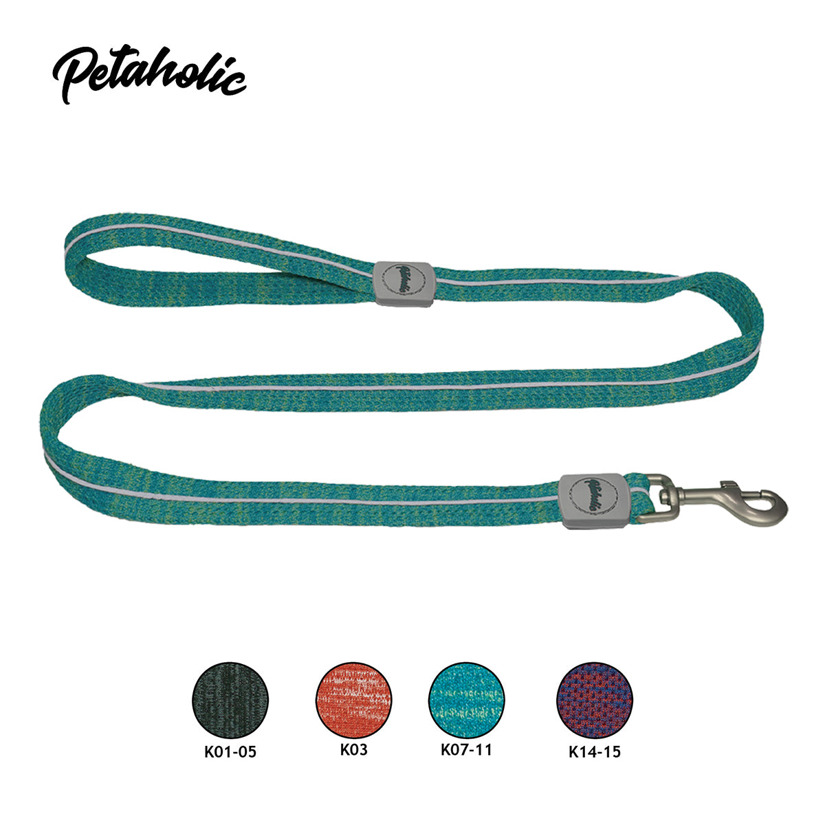 Petaholic Sports Series Dog Leash - Ocean Blue