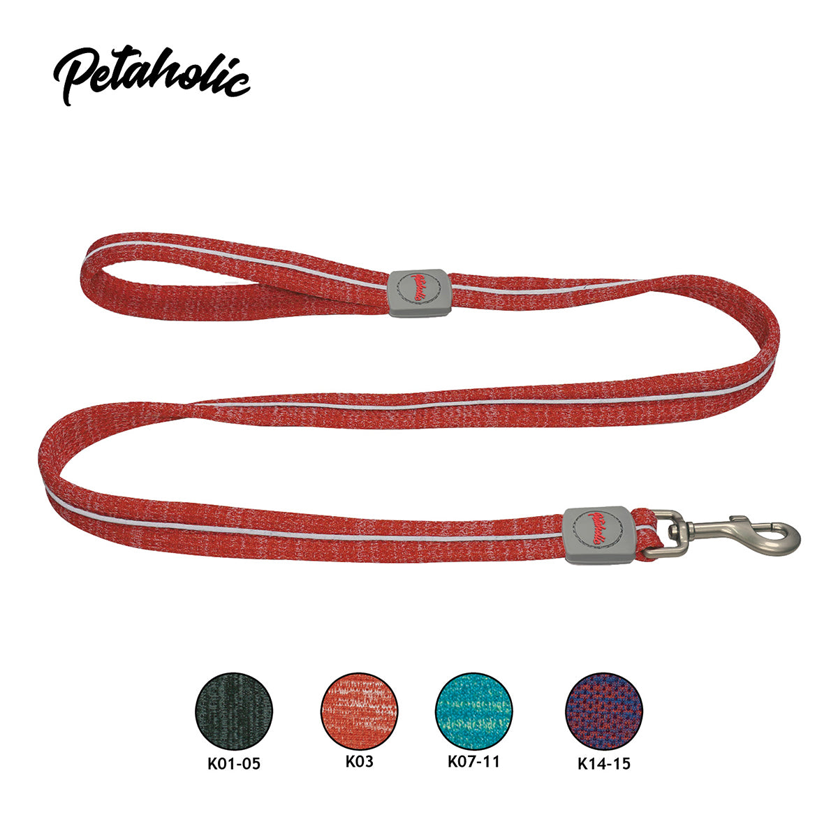Petaholic Sports Series Dog Leash - Orange