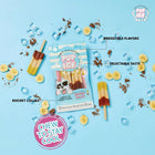 Pup Ice Rocket Lollies, Banana & Chocolate Flavour Dog Treat, 2 Pcs - 90g - Zigly