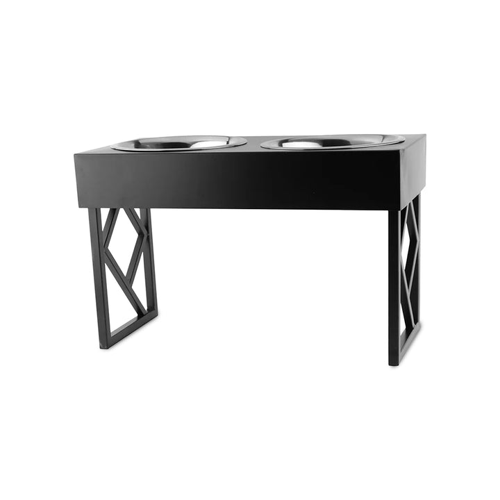 Pawpourri Metal Elevated Adjustable Dinner For Dogs