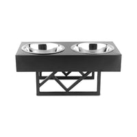 Pawpourri Metal Elevated Adjustable Dinner For Dogs
