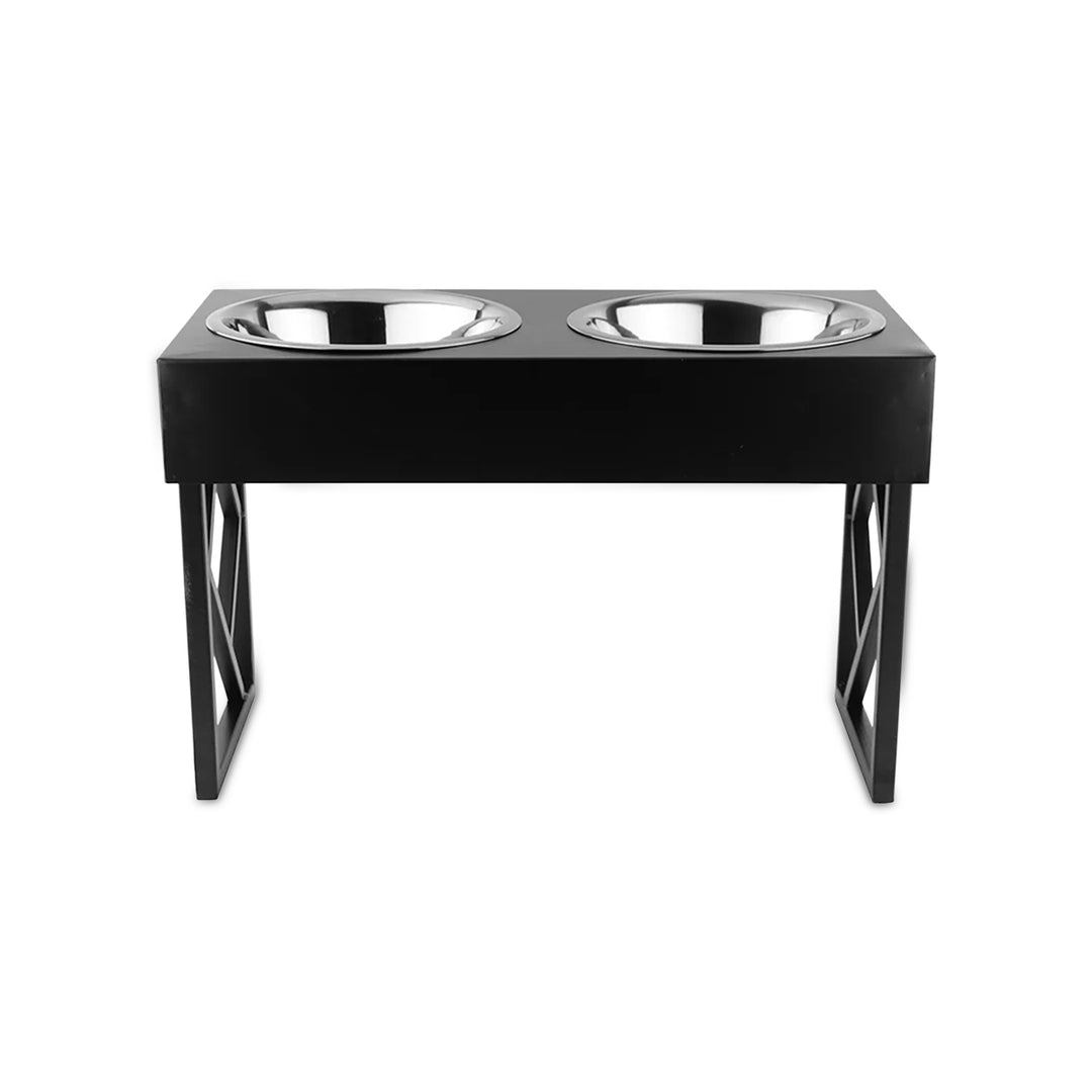Pawpourri Metal Elevated Adjustable Dinner For Dogs