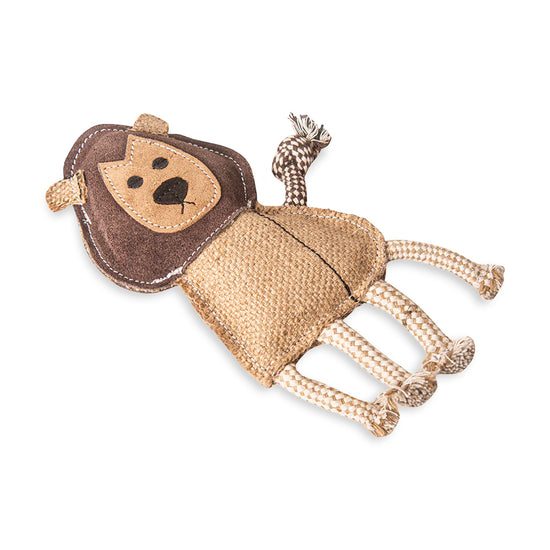 pawpourri-jute-lion-dog-toy