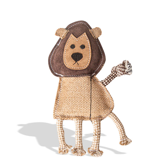 Pawpourri Jute Lion Dog Toy