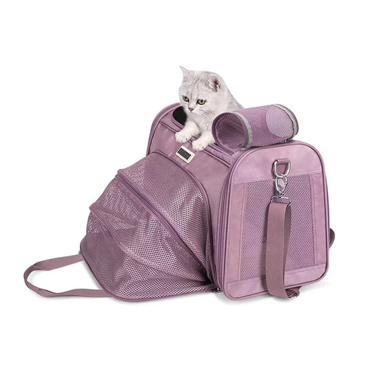 Truelove 3 Side Expandable Duffle Carrier - Wistful Mauve