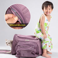 Truelove 3 Side Expandable Duffle Carrier - Wistful Mauve