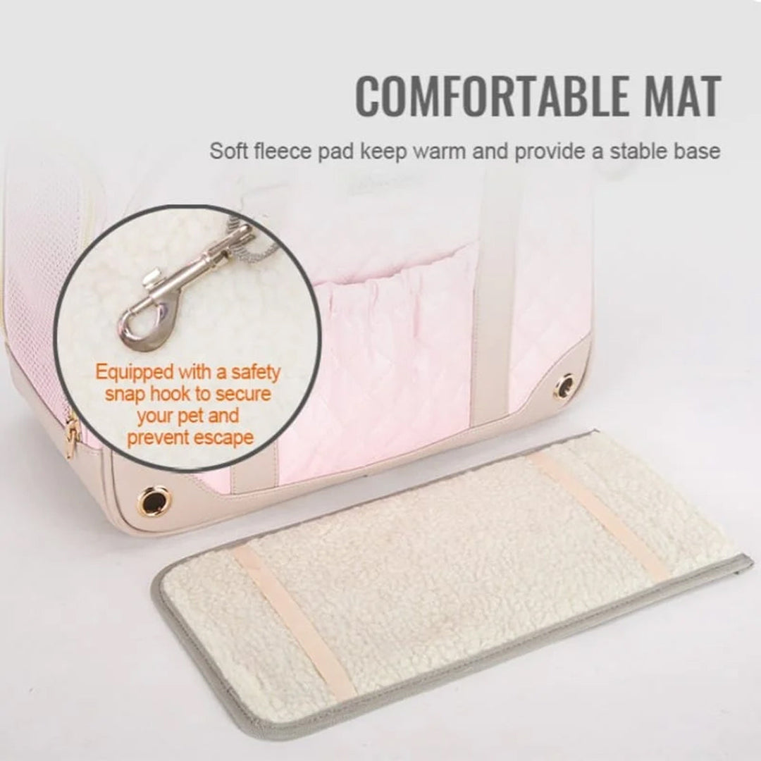 Truelove Chic Pet Travel Handbag - Pink