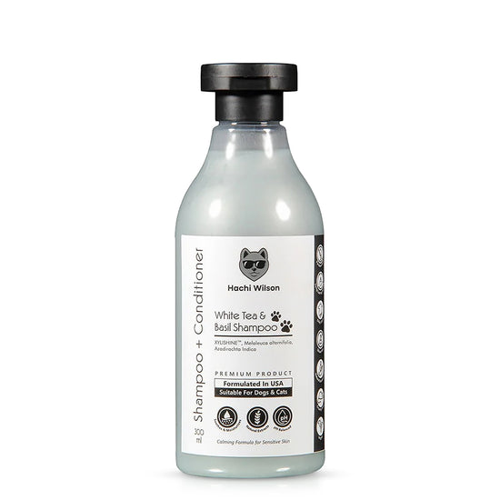 hachi-wilson-premium-white-tea-basil-dog-cat-shampoo-usa-formulated-usfda-approved-300g