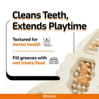 Fofos Durable Sea Bass Dog Chew Toy